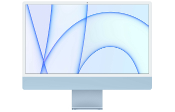 iMac 24 Niebieski